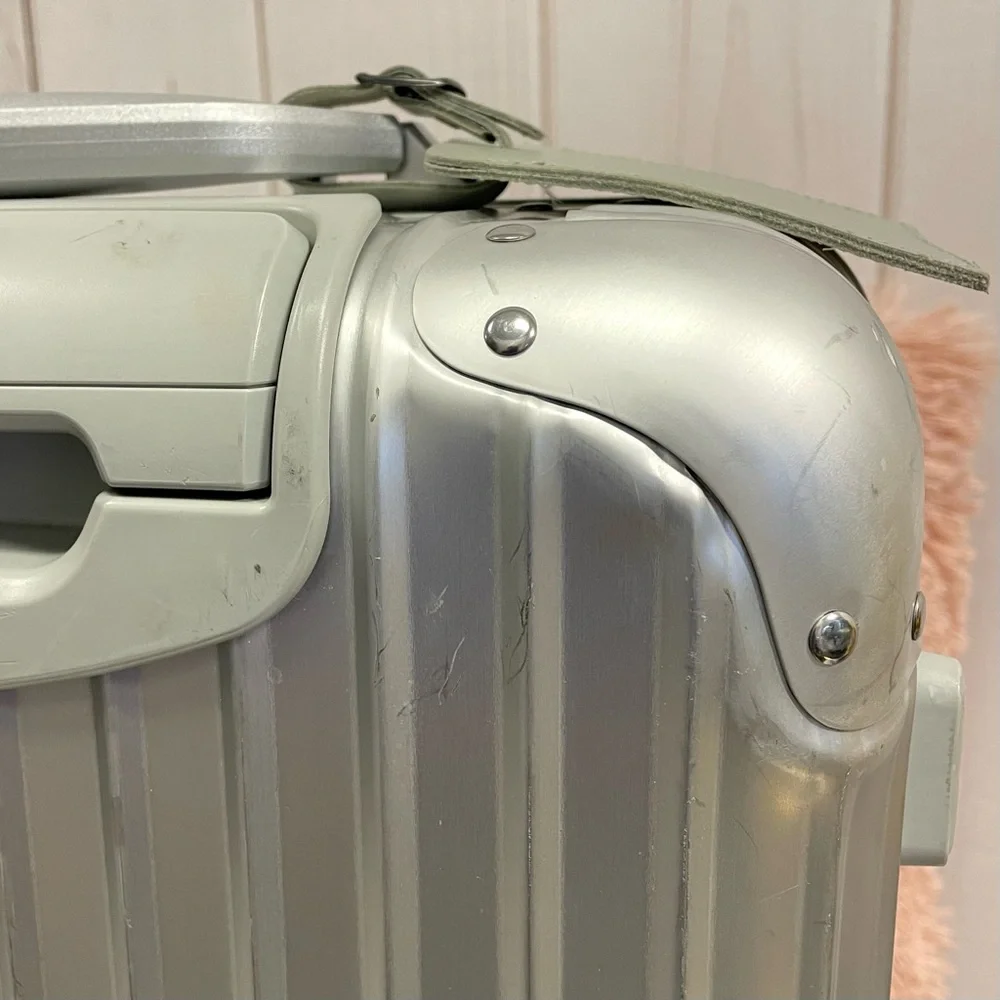 RIMOWA Silver Carry-On Spinner Luggage